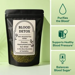 Blood Detox pouch: Purifies the Blood, Supports Healthy Blood Pressure, Balances Blood Sugar